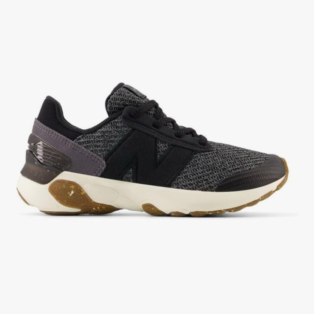New Balance 1440v1 Lace Up Running‎ Shoe Black Beige Big Kid 5.5 Women's 7